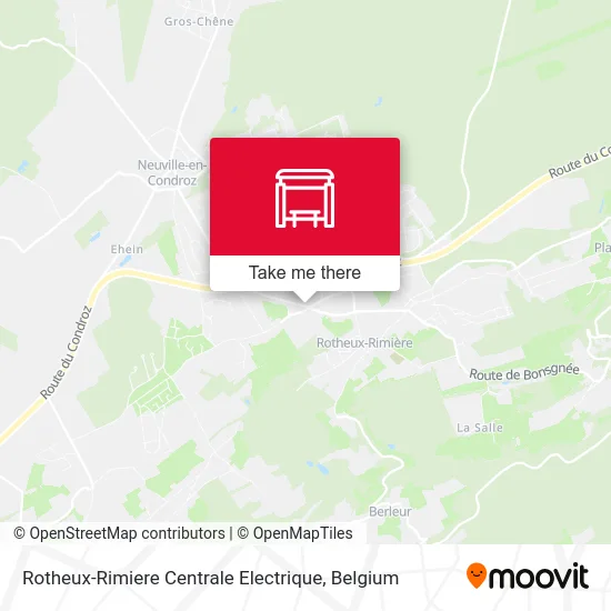 Rotheux-Rimiere Power Plant map