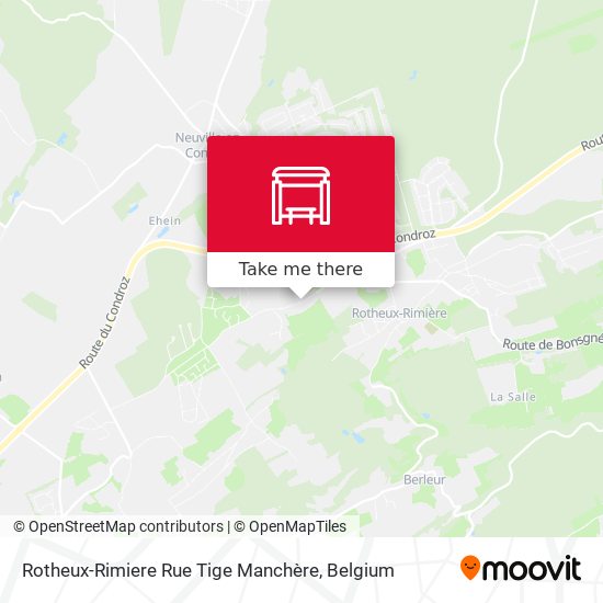Rotheux-Rimiere Rue Tige Manchère plan