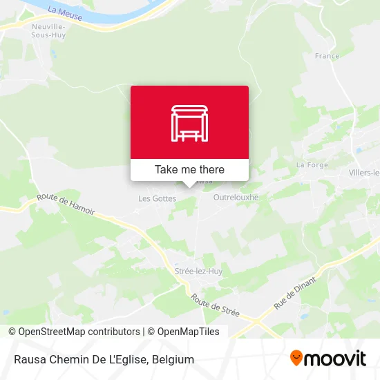 Rausa Church Path map