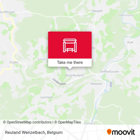 Reuland Wenzelbach map