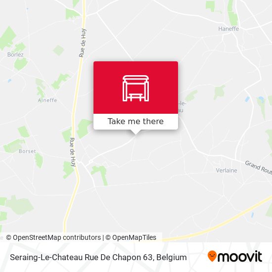 Seraing-Le-Chateau Rue De Chapon 63 plan