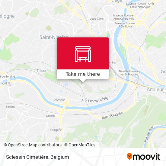 Sclessin Cimetière plan