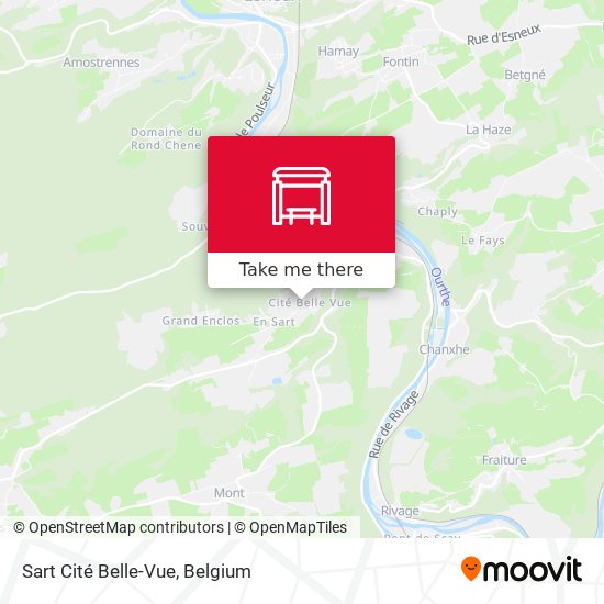Sart Cité Belle-Vue map