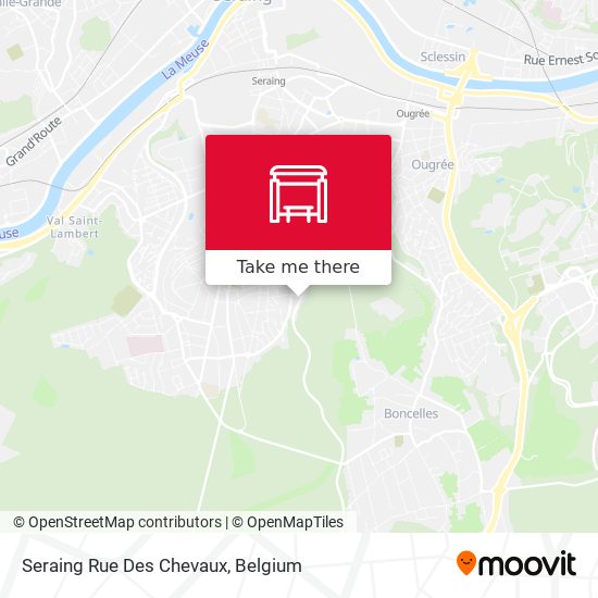 Seraing Rue Des Chevaux map
