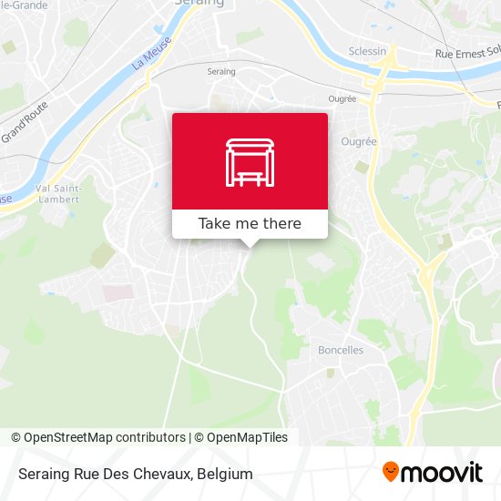 Seraing Rue Des Chevaux map