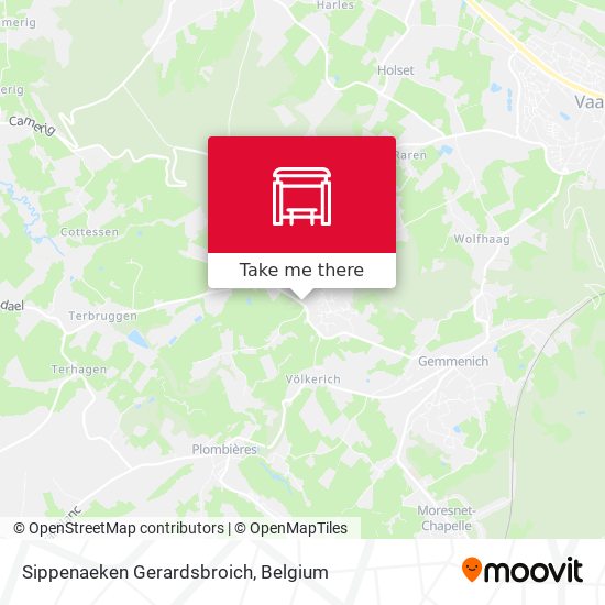 Sippenaeken Gerardsbroich plan