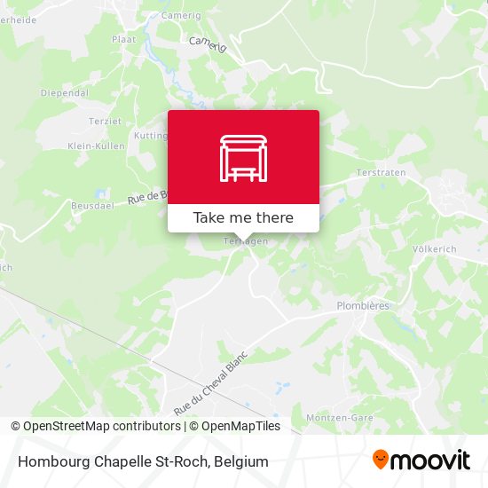 Hombourg Chapelle St-Roch map
