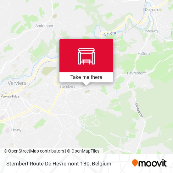 Stembert Route De Hèvremont 180 map