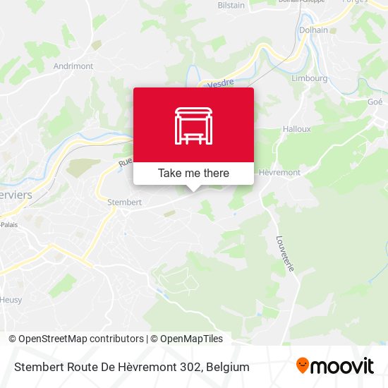 Stembert Route De Hèvremont 302 plan