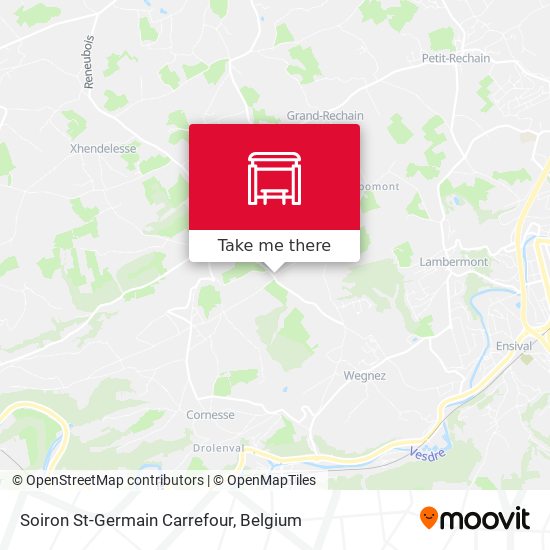 Soiron St-Germain Carrefour map