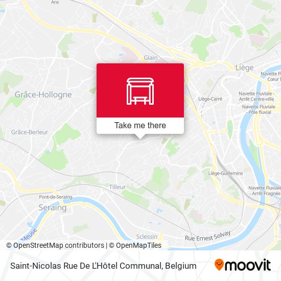 Saint-Nicolas Rue De L'Hôtel Communal map