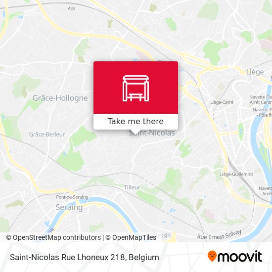 Saint-Nicolas Rue Lhoneux 218 map