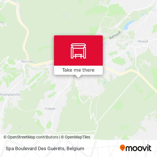 Spa Boulevard Des Guérêts plan