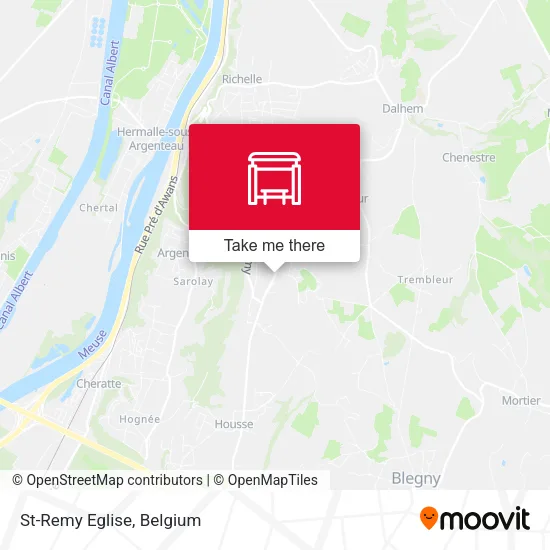 St-Remy Eglise map