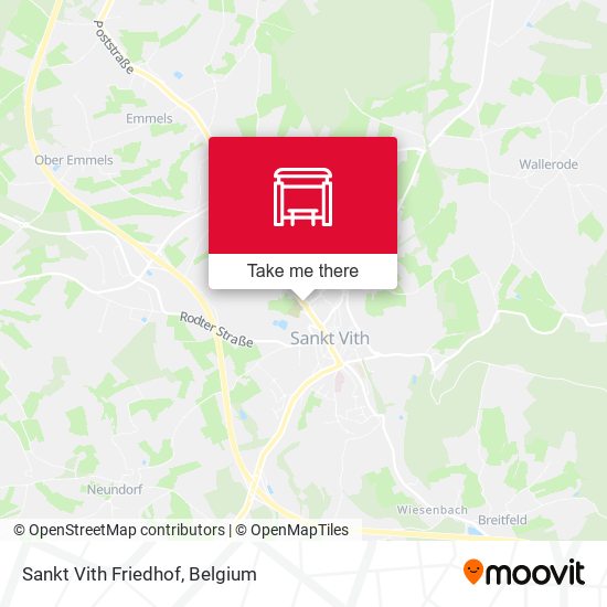 Sankt Vith Friedhof map