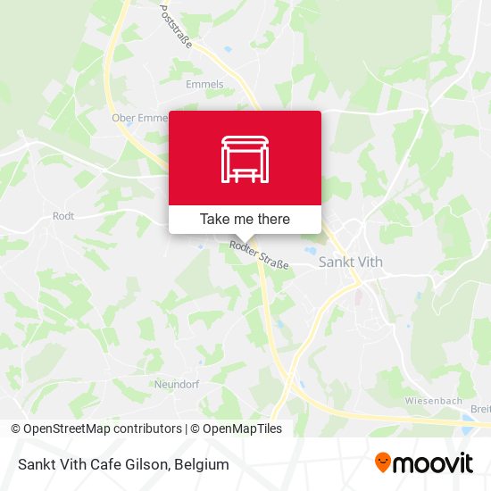 Sankt Vith Cafe Gilson plan