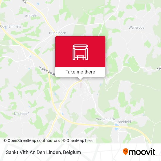 Sankt Vith An Den Linden plan