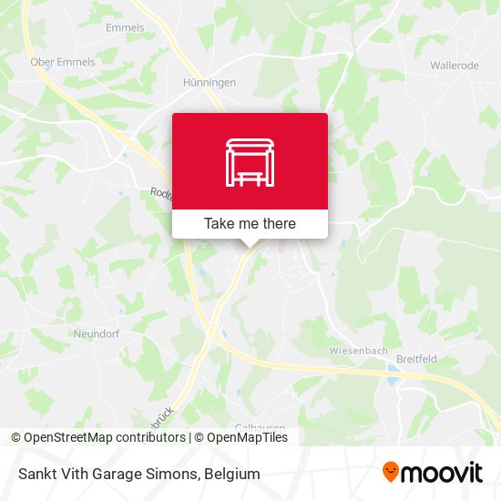 Sankt Vith Garage Simons plan