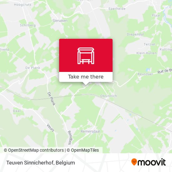 Teuven Sinnicherhof map