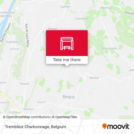 Trembleur Charbonnage plan