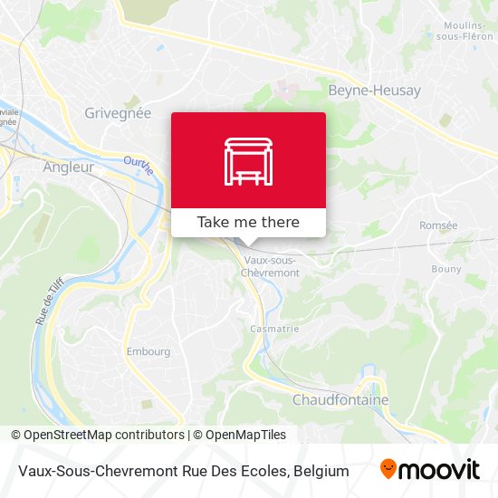 Vaux-Sous-Chevremont Rue Des Ecoles map