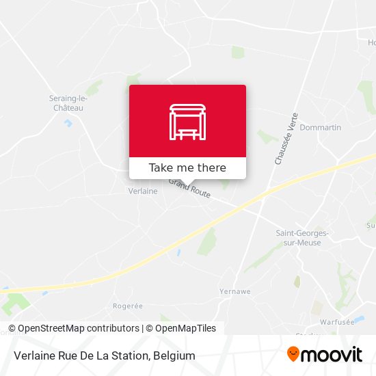 Verlaine Rue De La Station map