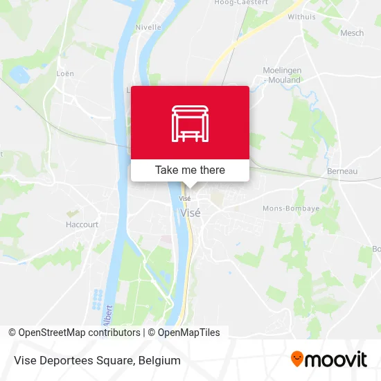 Vise Deportees Square map