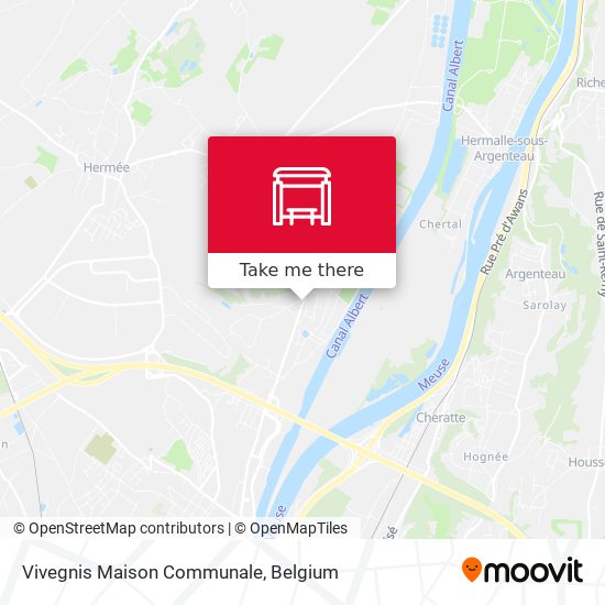 Vivegnis Maison Communale plan