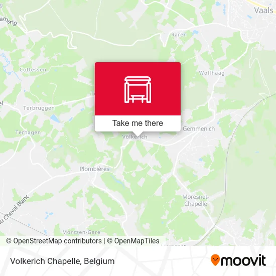 Volkerich Chapel map