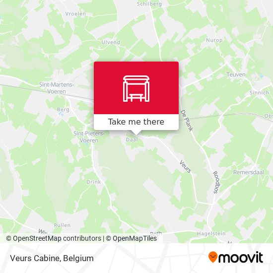 Veurs Cabine map