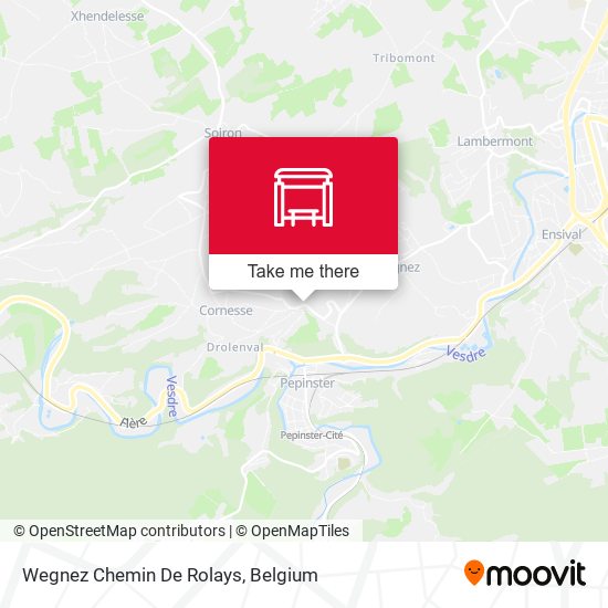 Wegnez Chemin De Rolays plan