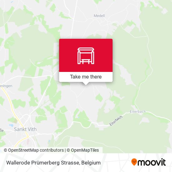 Wallerode Prümerberg Strasse plan