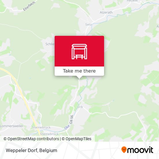 Weppeler Dorf map