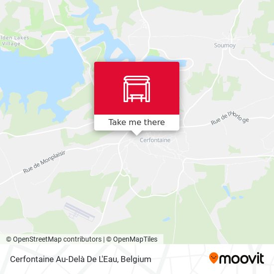 Cerfontaine Au-Delà De L'Eau map