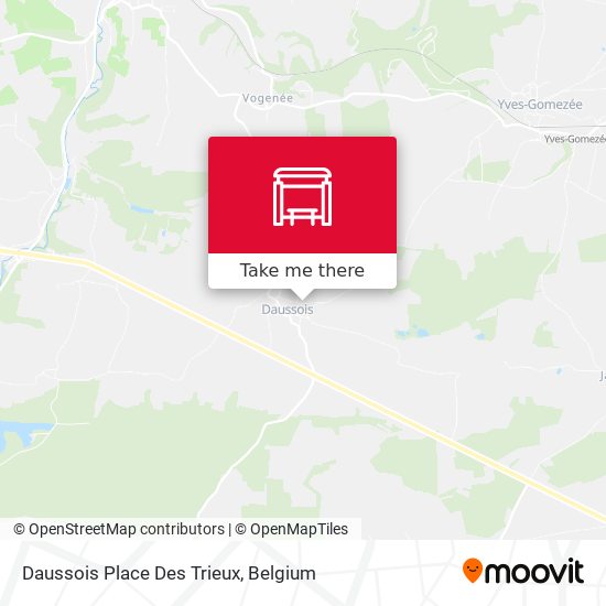 Daussois Place Des Trieux plan