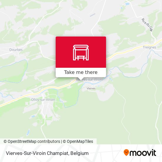 Vierves-Sur-Viroin Champiat map