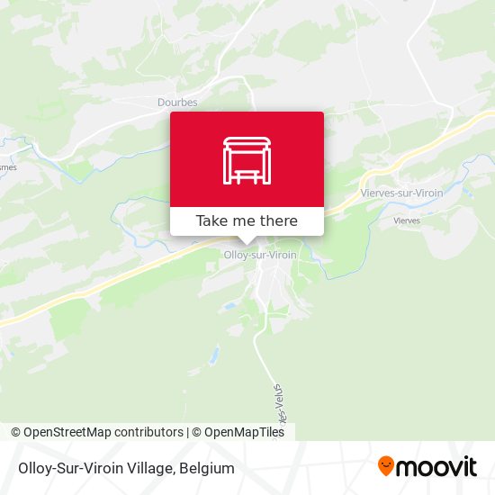 Olloy-Sur-Viroin Village map