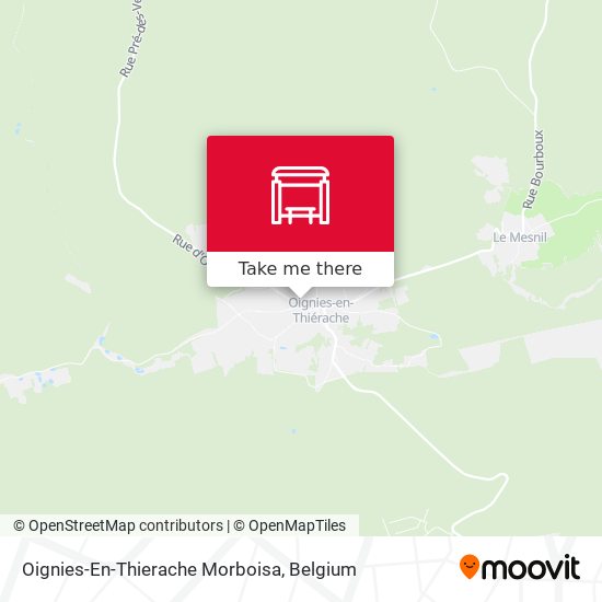 Oignies-En-Thierache Morboisa map