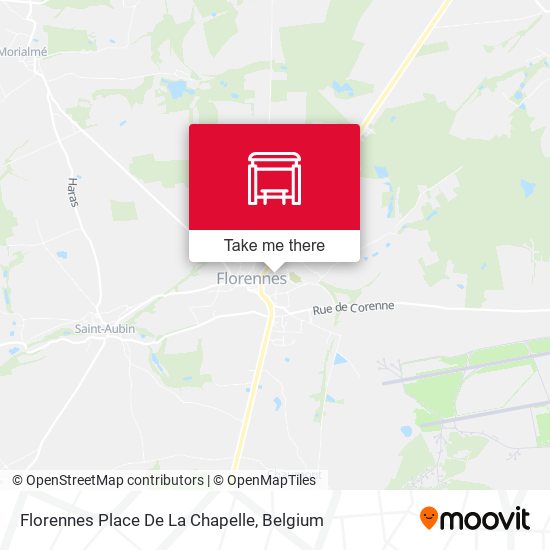 Florennes Place De La Chapelle plan