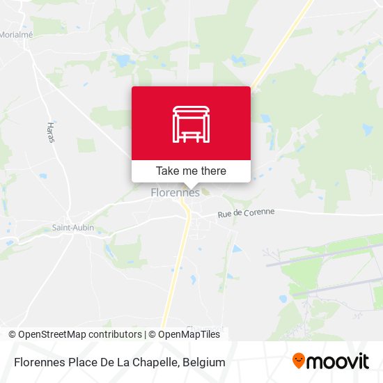 Florennes Place De La Chapelle map