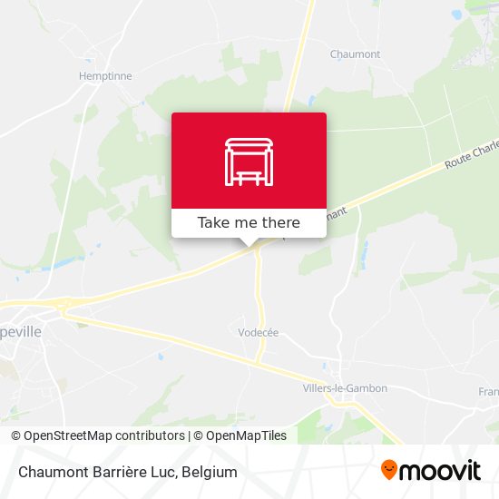 Chaumont Barrière Luc map
