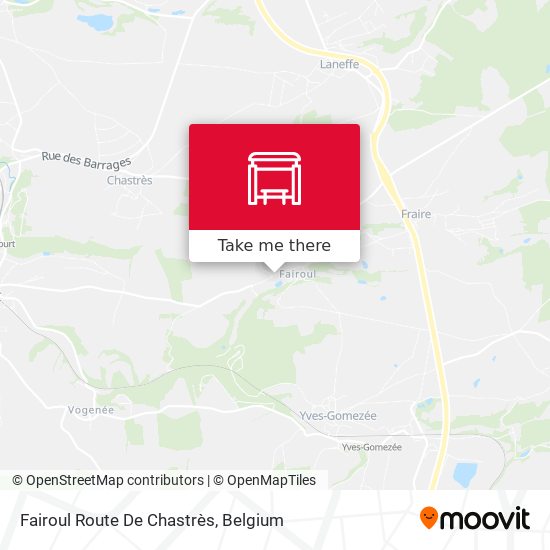 Fairoul Route De Chastrès plan