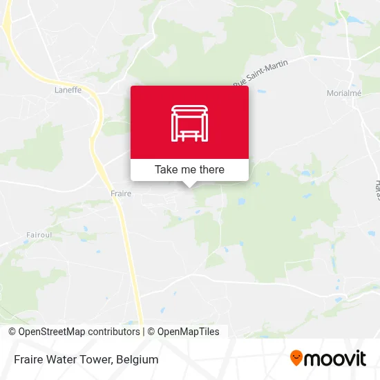 Fraire Water Tower map