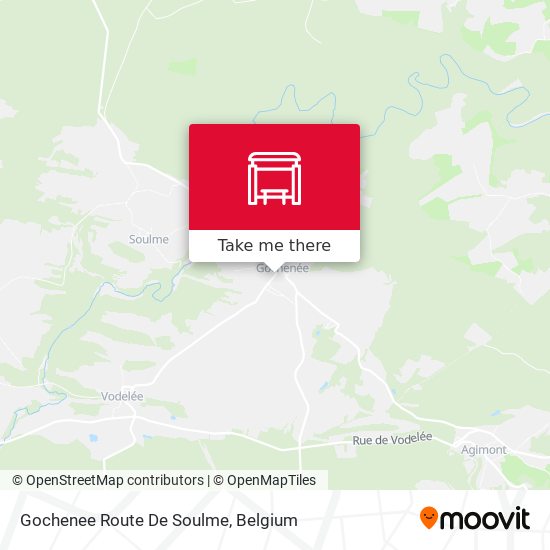 Gochenee Route De Soulme map