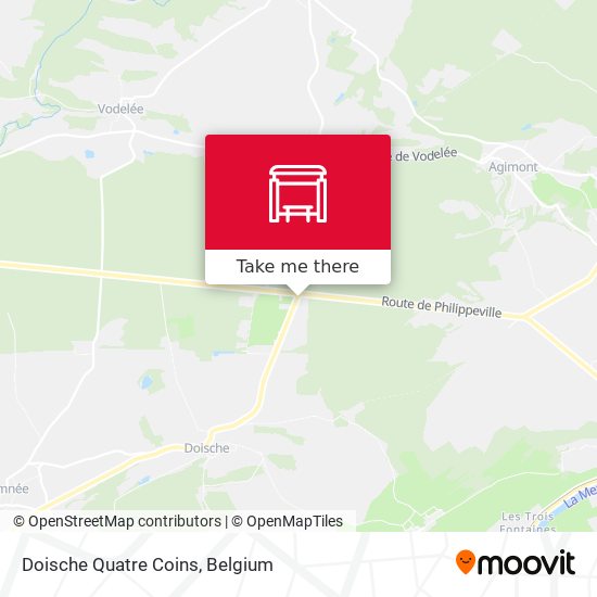Doische Quatre Coins plan