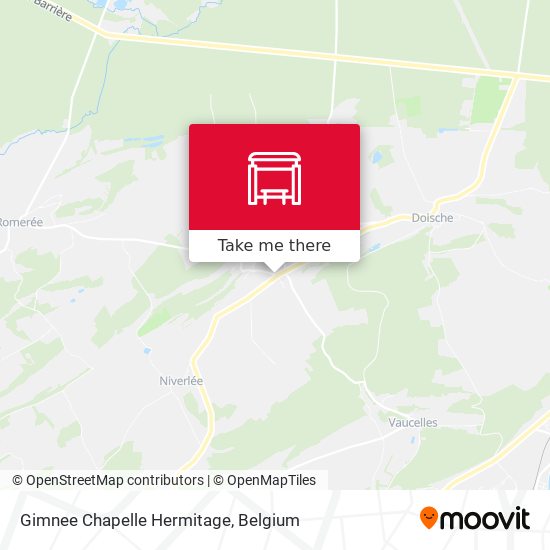 Gimnee Chapelle Hermitage map