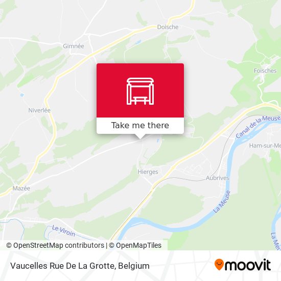 Vaucelles Rue De La Grotte map