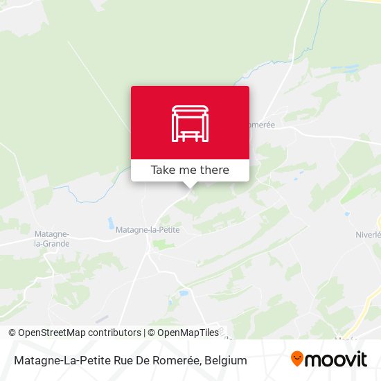 Matagne-La-Petite Rue De Romerée plan