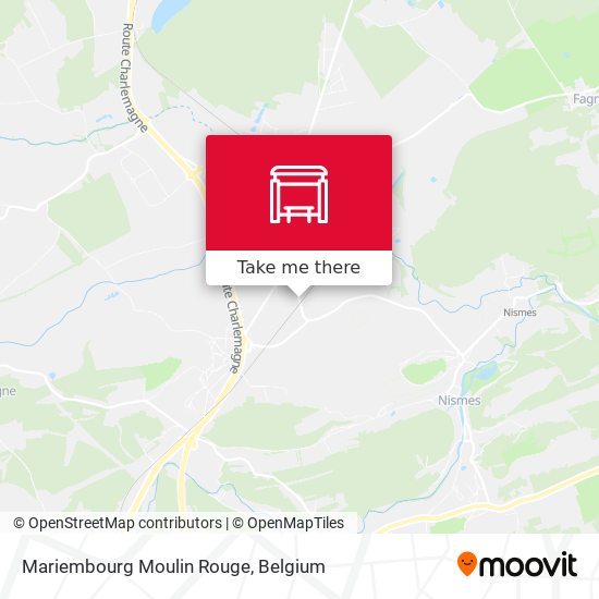 Mariembourg Moulin Rouge map