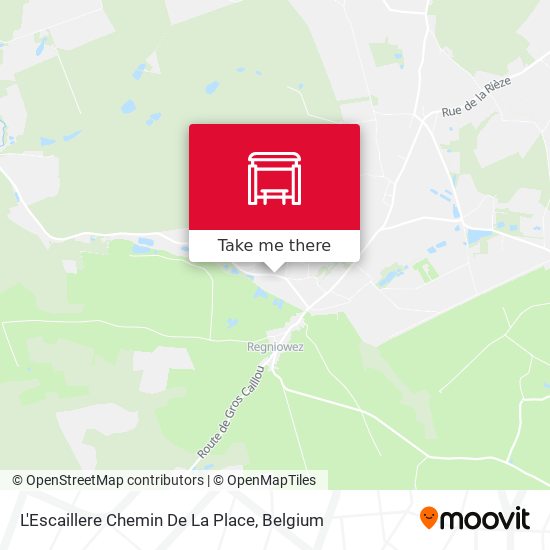 L'Escaillere Chemin De La Place plan